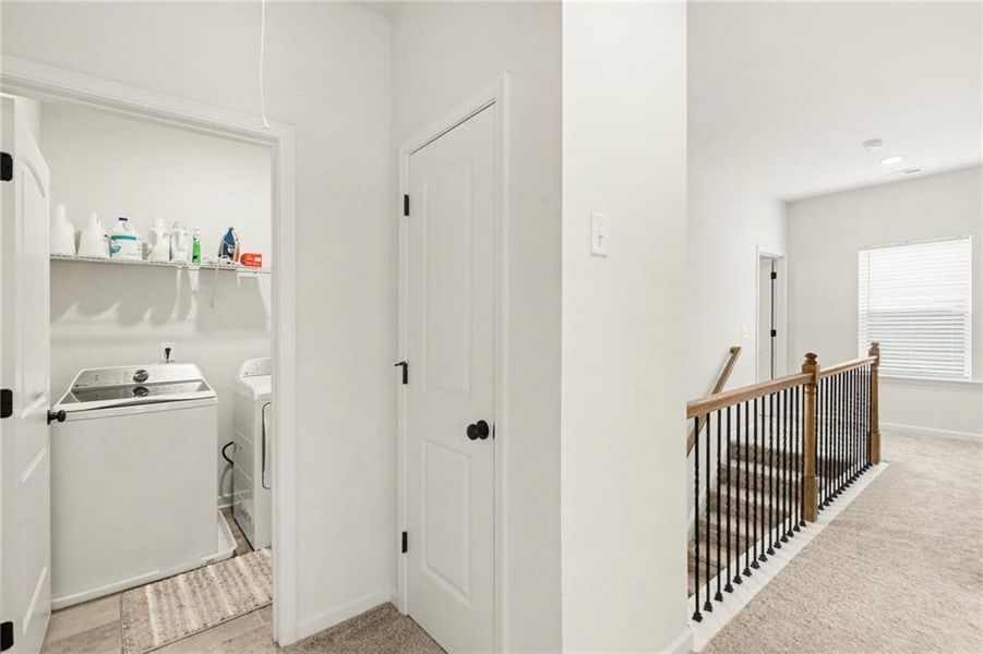 Furnished interior view inside a new home in Morgan Landing, Carrollton (Image 27).
