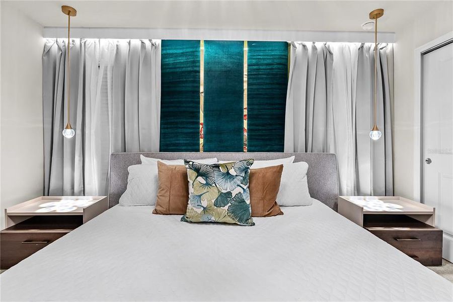 Furnished interior view inside a new home in , Clermont (Image 32). Furnished interior view inside a new home in , Clermont (Image 32).