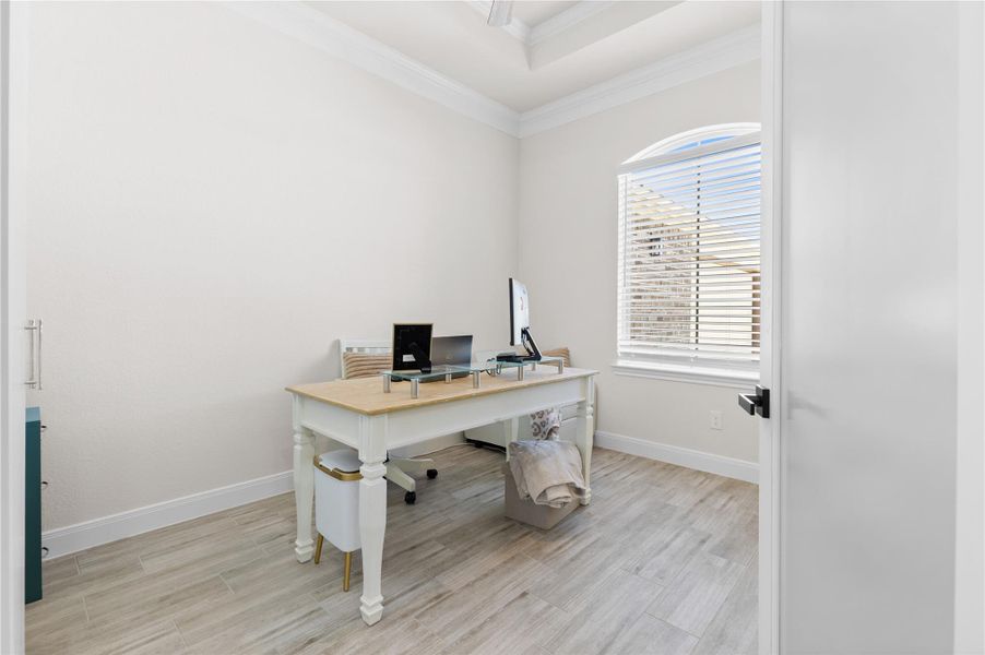 Furnished interior view inside a new home in Bentwater, Montgomery (Image 5).
