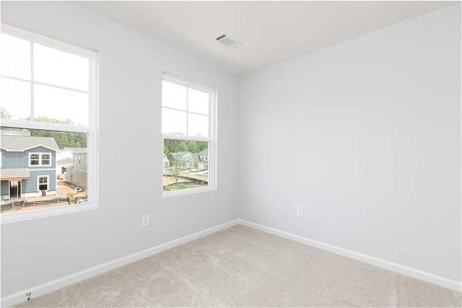 Spacious, unfurnished interior of a new home in , Powder Springs (Image 24). Spacious, unfurnished interior of a new home in , Powder Springs (Image 24).