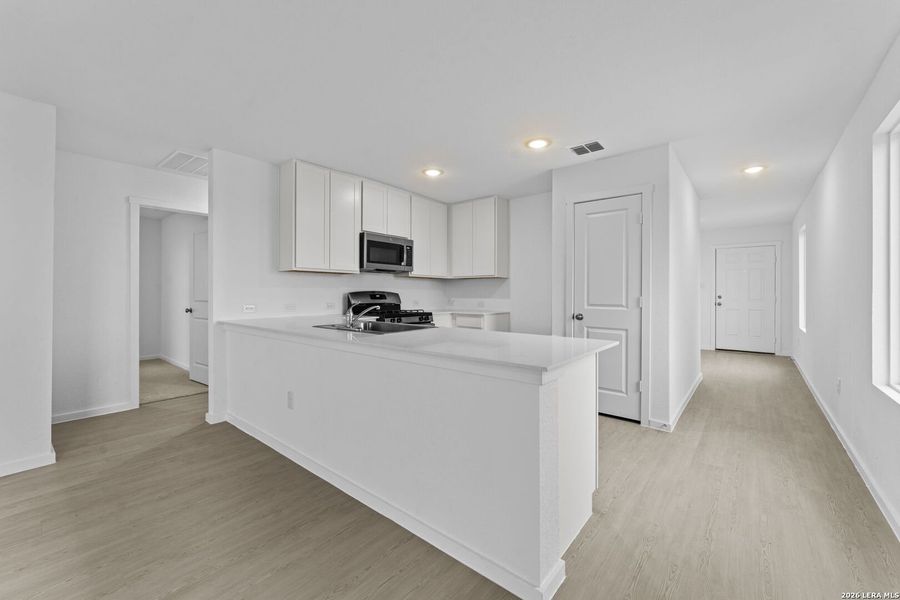 Furnished interior view inside a new home in Randolph Crossing, Converse (Image 9).