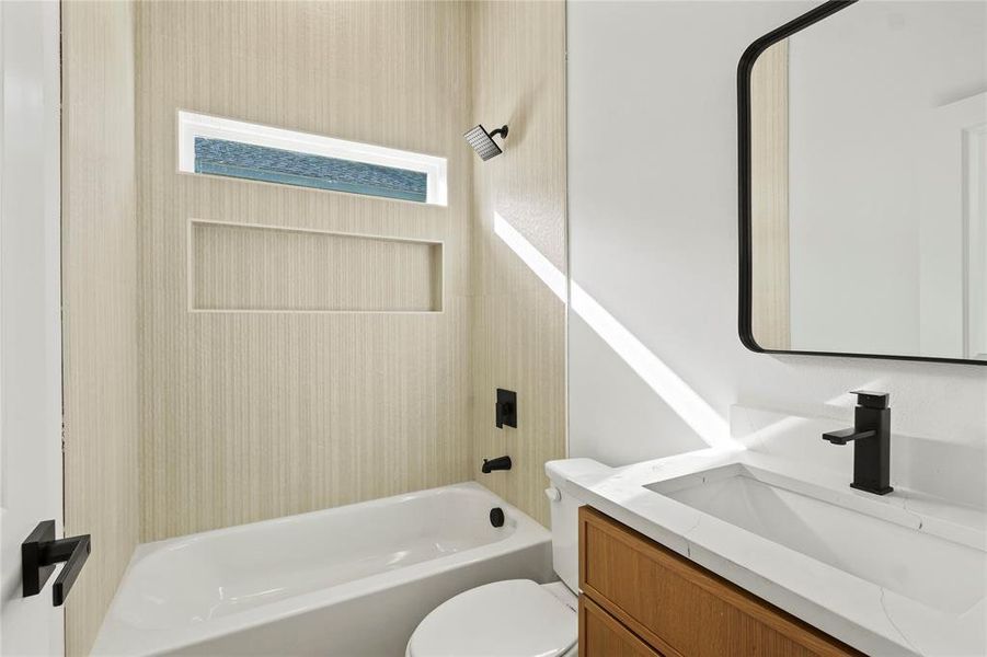 Furnished interior view inside a new home in , Dallas (Image 5).