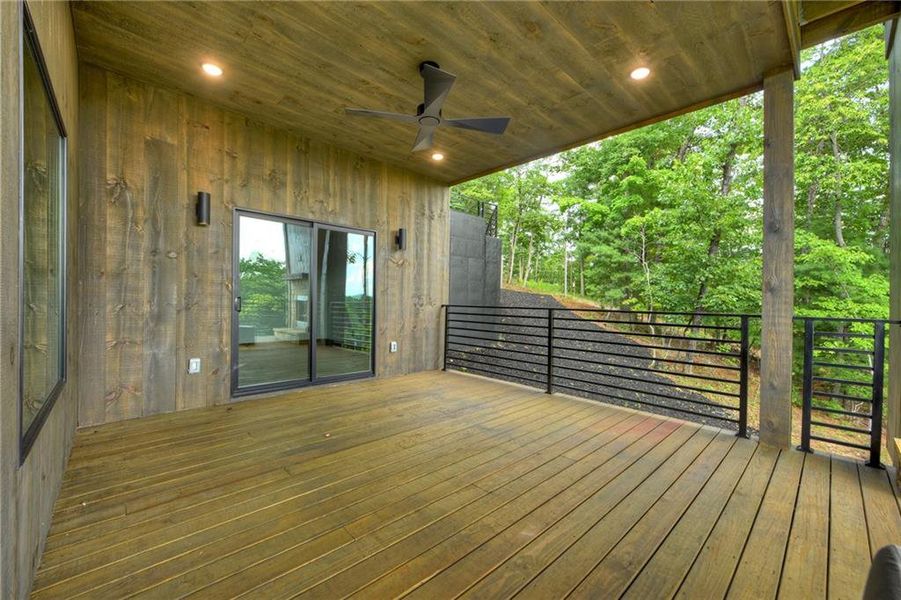 Exterior details and patio area of a home in , Morganton (Image 27).