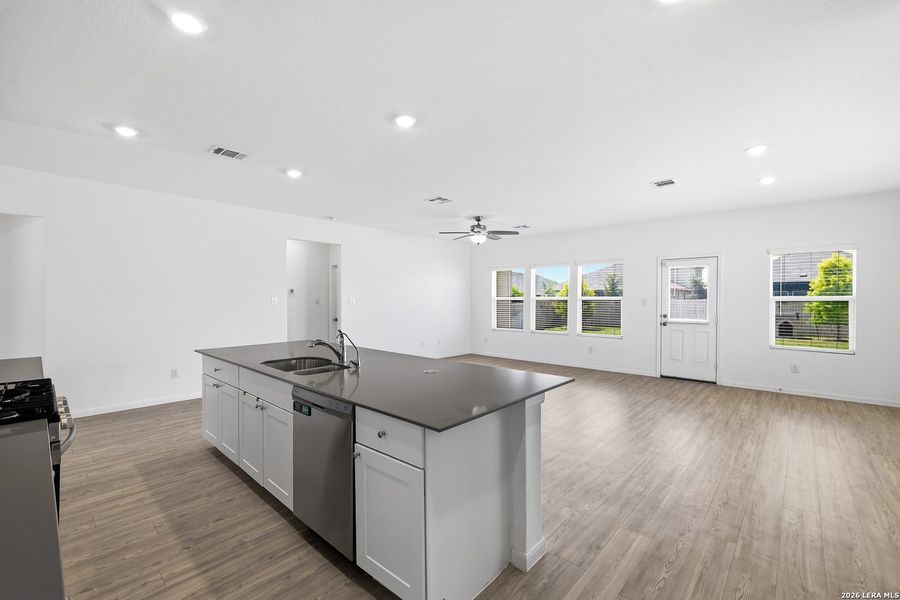 Furnished interior view inside a new home in Brookmill, San Antonio (Image 5).