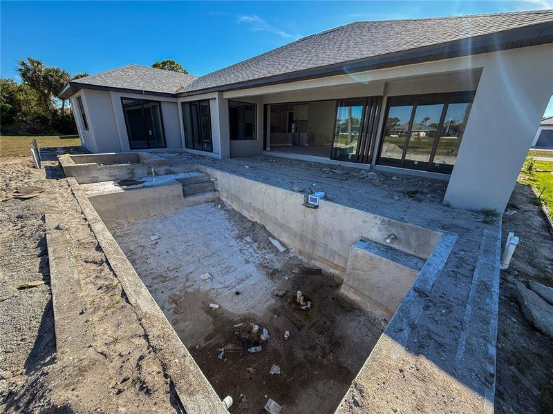 In-progress construction of a new home in , Rotonda West, FL (Image 16).