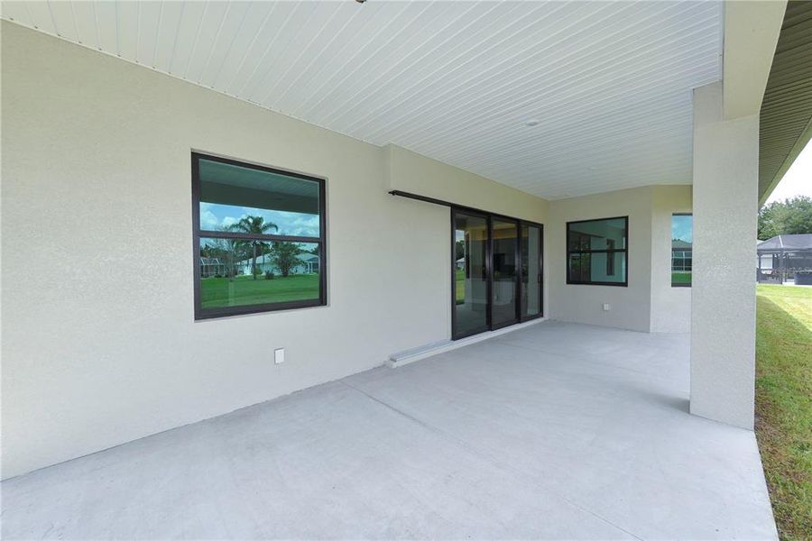 Exterior details and patio area of a home in , Punta Gorda (Image 2). Exterior details and patio area of a home in , Punta Gorda (Image 2).