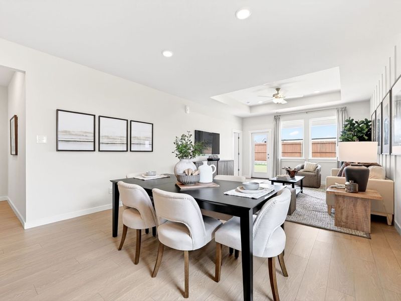 Furnished interior view inside a new home in Heartland, Crandall (Image 17).