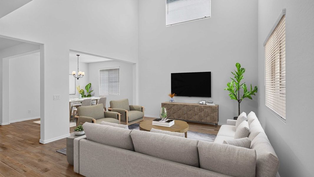 Furnished interior view inside a new home in Parkside, Avondale (Image 6).