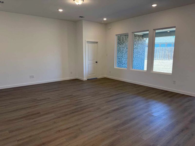 Family Room Construction Progress Family Room Construction Progress