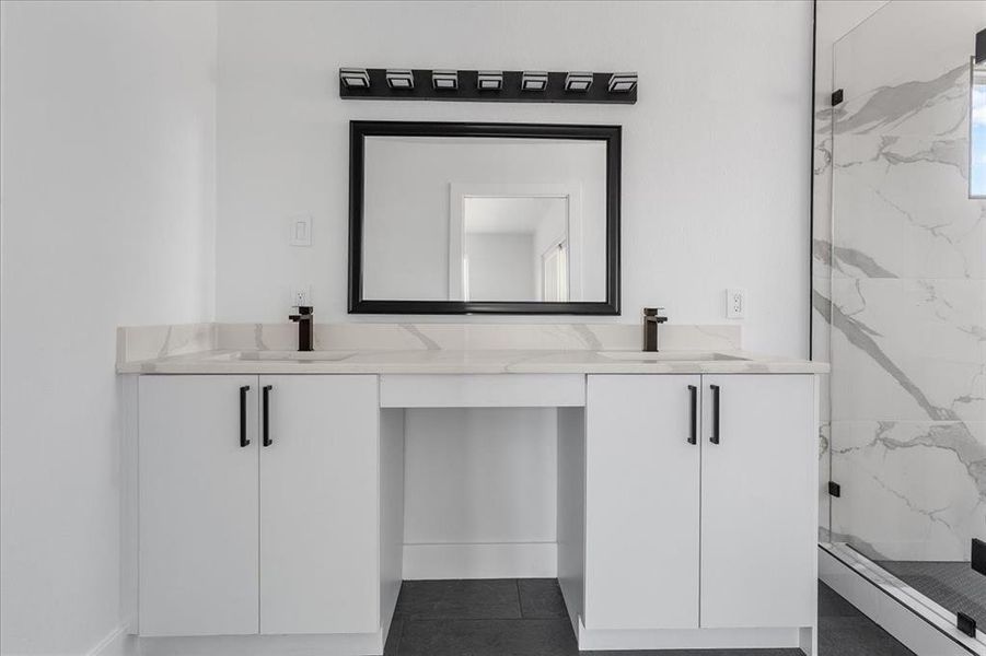 Furnished interior view inside a new home in , Dallas (Image 5).