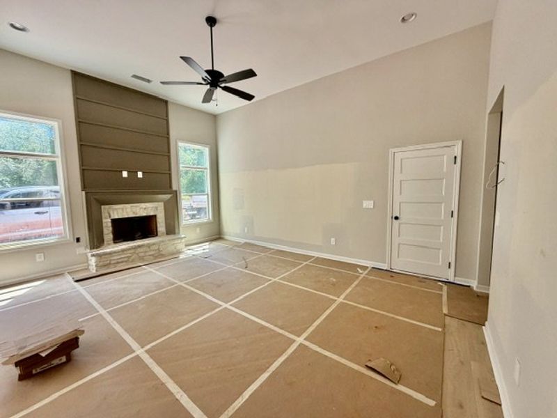 In-progress construction of a new home in Rocky Mount, Greenville, GA (Image 5). In-progress construction of a new home in Rocky Mount, Greenville, GA (Image 5).