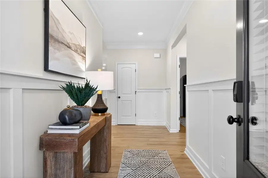 Furnished interior view inside a new home in Southbend, Rome (Image 8).