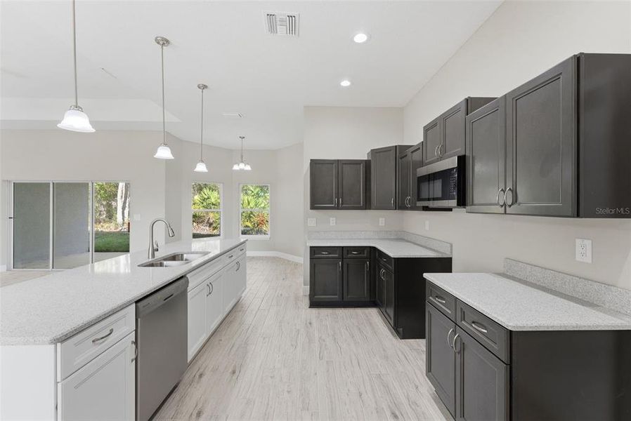 Furnished interior view inside a new home in , Citrus Springs (Image 10).