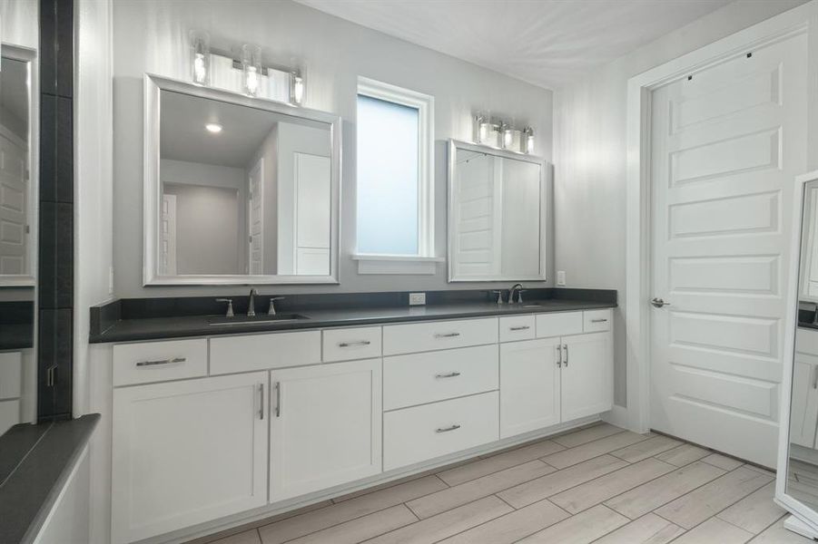 Furnished interior view inside a new home in , Denton (Image 26).