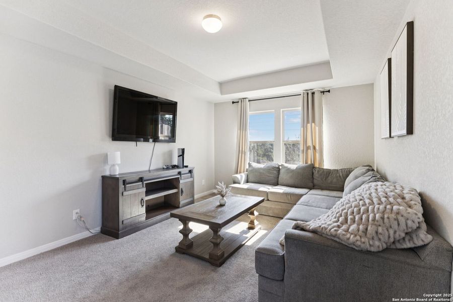 Furnished interior view inside a new home in Ventana, Bulverde (Image 10).