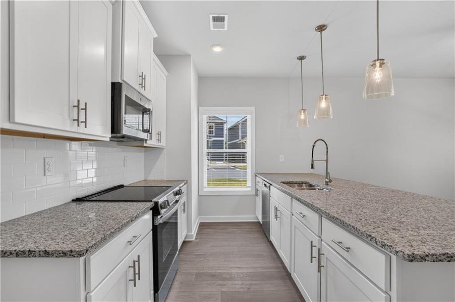 Furnished interior view inside a new home in The Cottages at East Lanier, Fayetteville (Image 5).