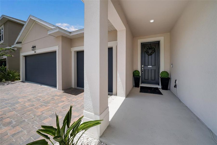 Exterior details and patio area of a home in Seaire, Parrish (Image 29). Exterior details and patio area of a home in Seaire, Parrish (Image 29).