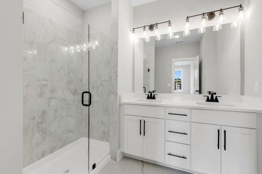 Furnished interior view inside a new home in Echo Park, Suwanee (Image 5). Furnished interior view inside a new home in Echo Park, Suwanee (Image 5).