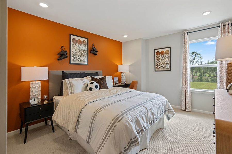 Representative furnished interior of a home built from the 2338 Modeled by KB Home in Cottages at Clovis Point, Kings Mountain (Image 17).