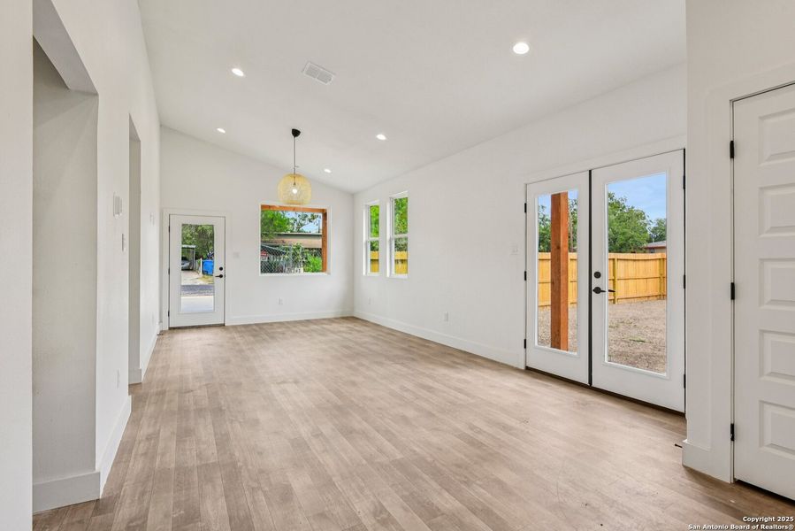 Spacious, unfurnished interior of a new home in , San Antonio (Image 63). Spacious, unfurnished interior of a new home in , San Antonio (Image 63).
