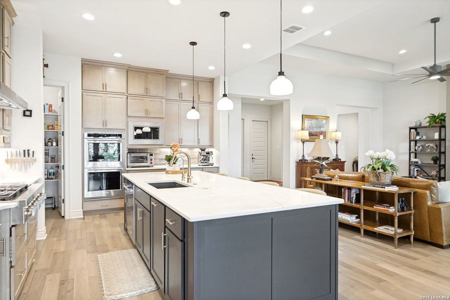 Furnished interior view inside a new home in Esperanza - 80' & 90', Boerne (Image 14).