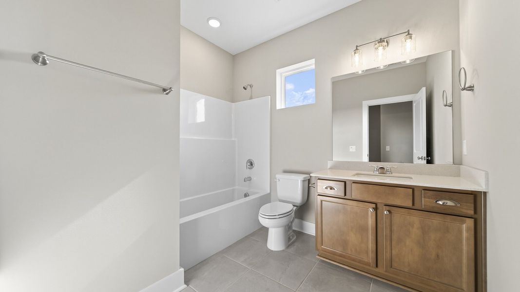 Furnished interior view inside a new home in McClure Farms, Columbia (Image 19).
