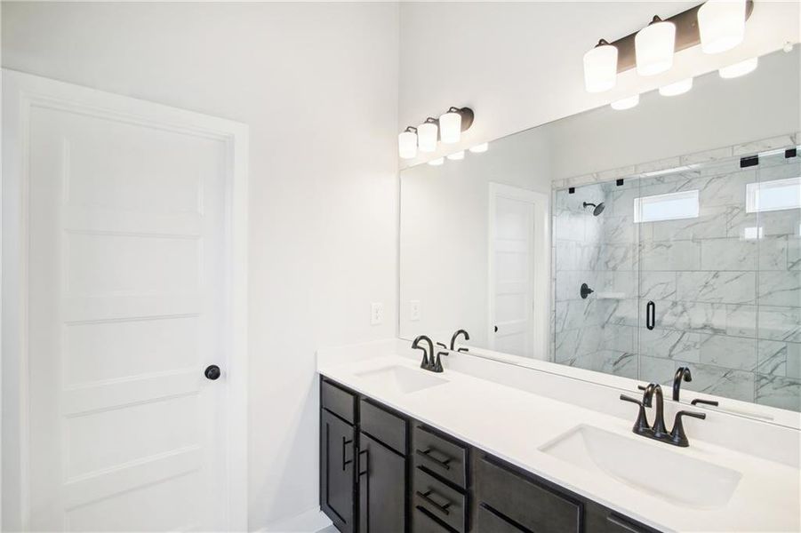 Furnished interior view inside a new home in Summerlin, Winder (Image 7).