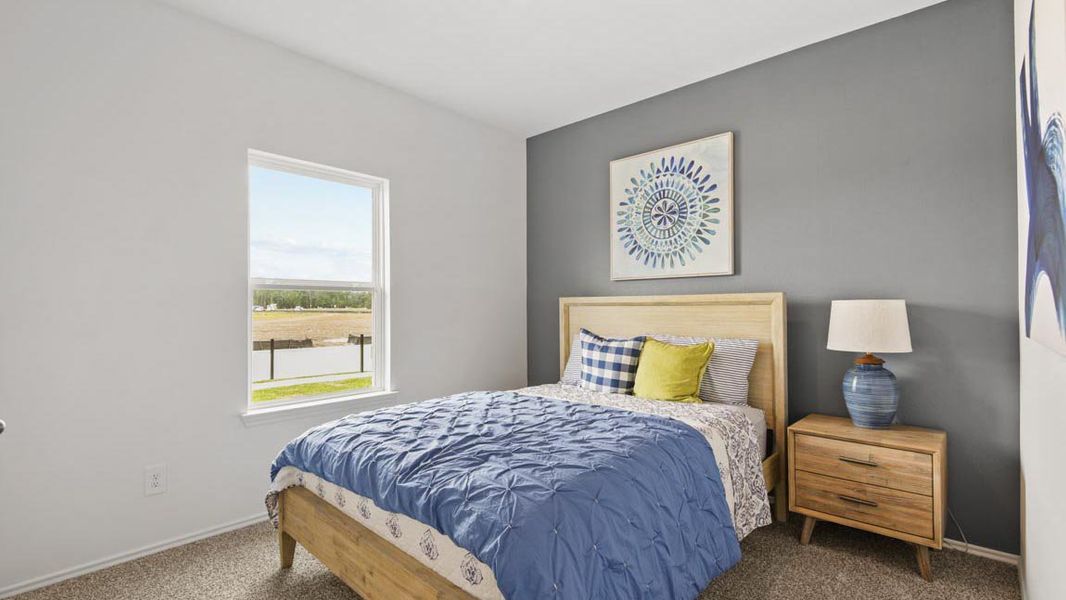 Furnished interior view inside a new home in Lake Conroe Cove, Willis (Image 29).