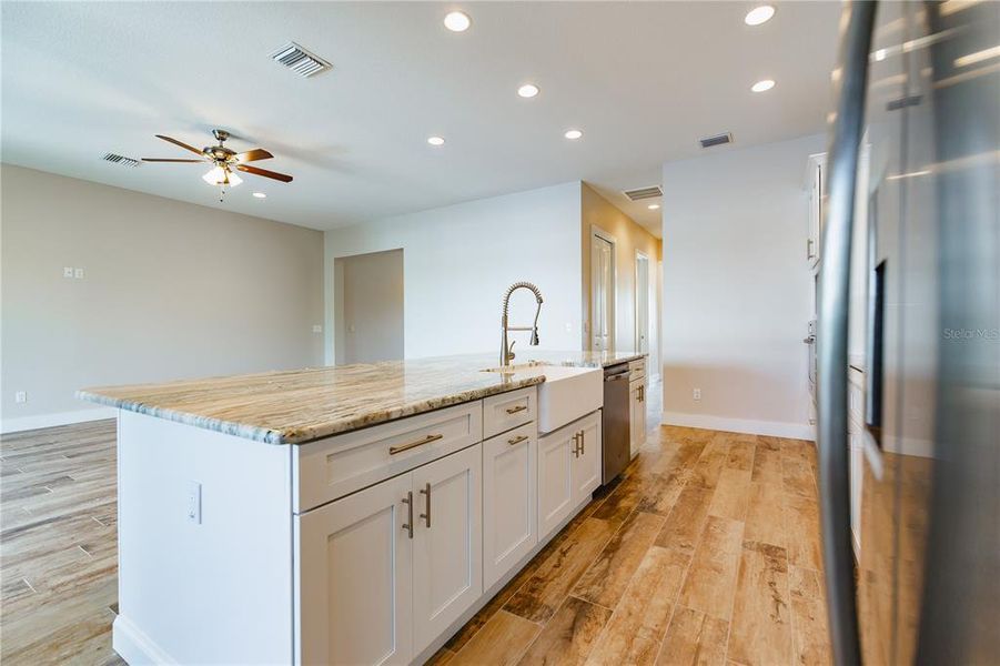Furnished interior view inside a new home in , Crystal Beach (Image 26).