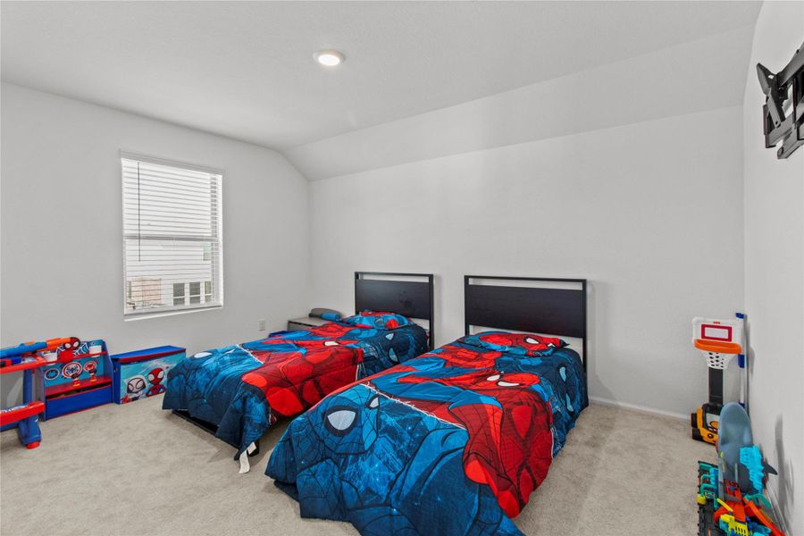 Furnished interior view inside a new home in Tavola: Wildflower II Collection, New Caney (Image 14).