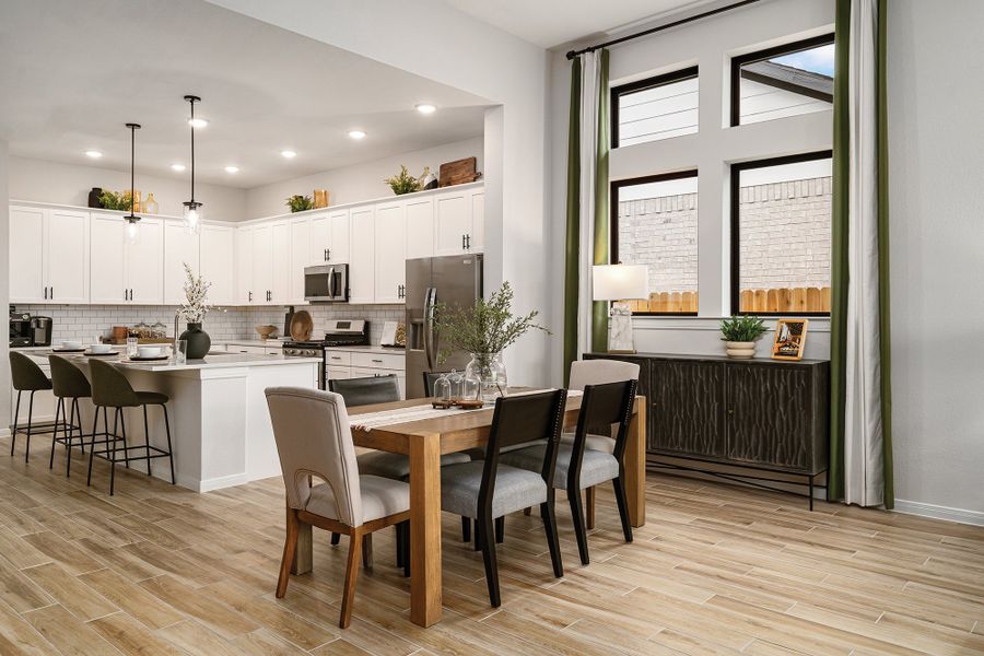 Furnished interior view inside a new home in Audubon 45' Homesites, Magnolia (Image 6).