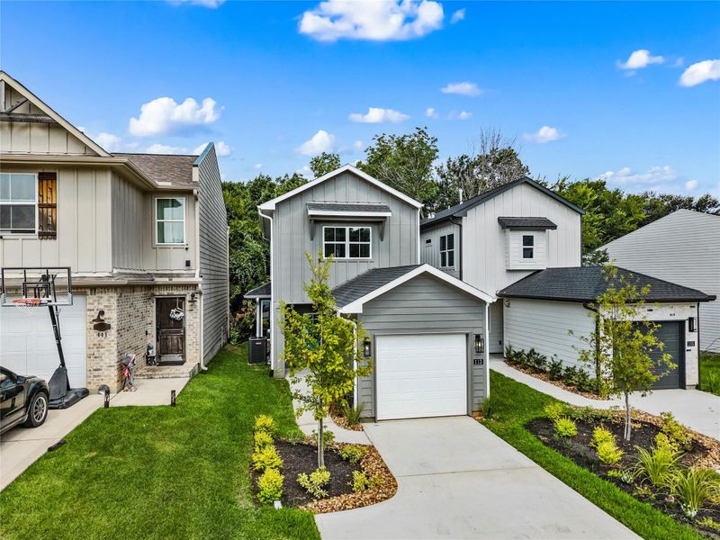 Front exterior of a new home in , Montgomery, TX, highlighting curb appeal (Image 25).