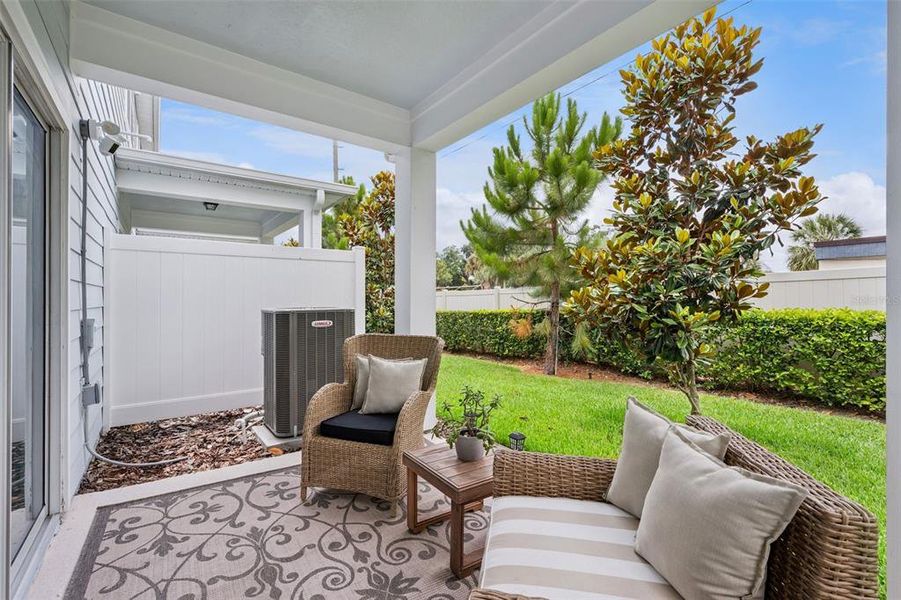 Exterior details and patio area of a home in , Winter Park (Image 24).