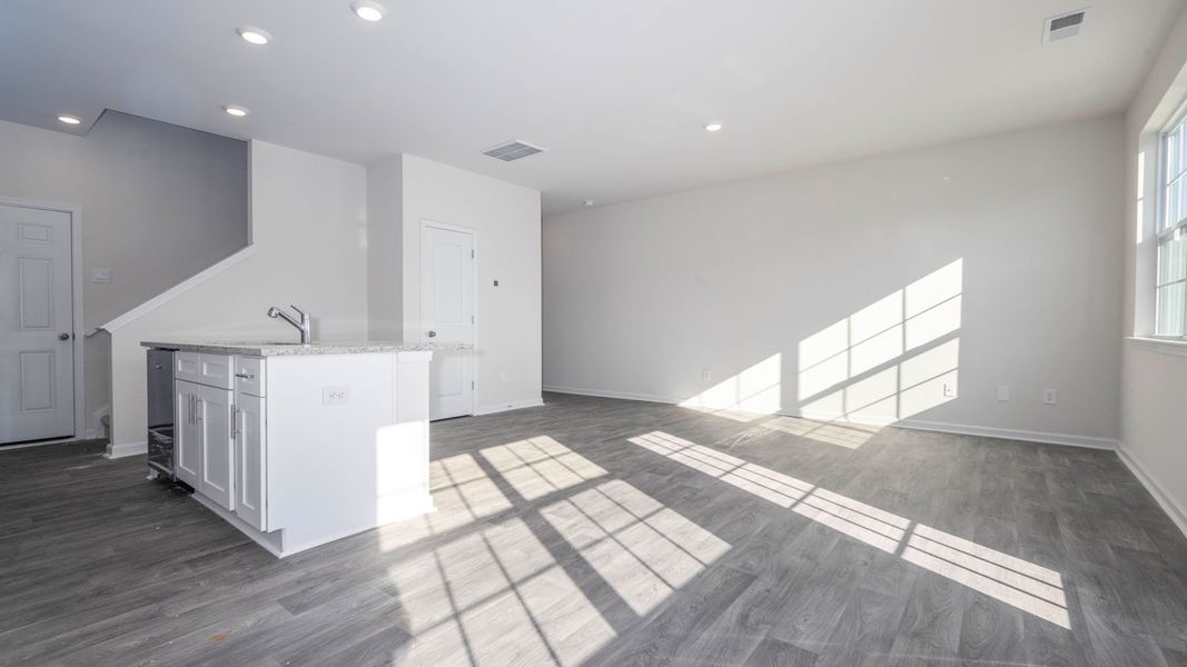 Spacious, unfurnished interior of a new home in Brightwood Farm, Whitsett (Image 13).