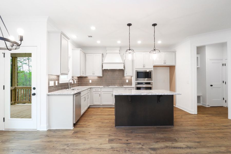 Furnished interior view inside a new home in Woodland Hills, Loganville (Image 7).