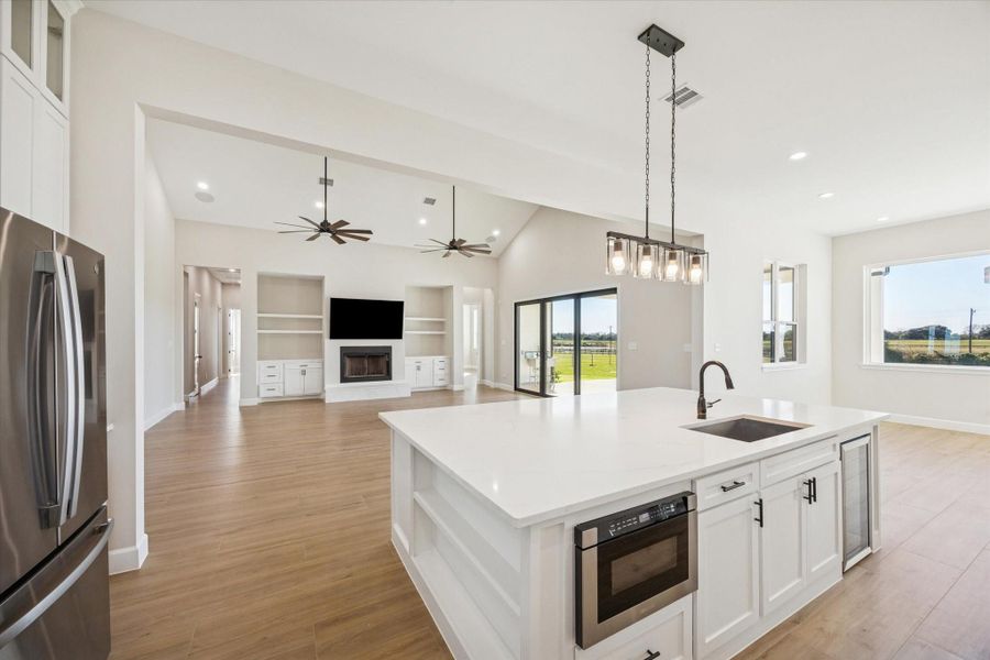 Furnished interior view inside a new home in , Waller (Image 6).