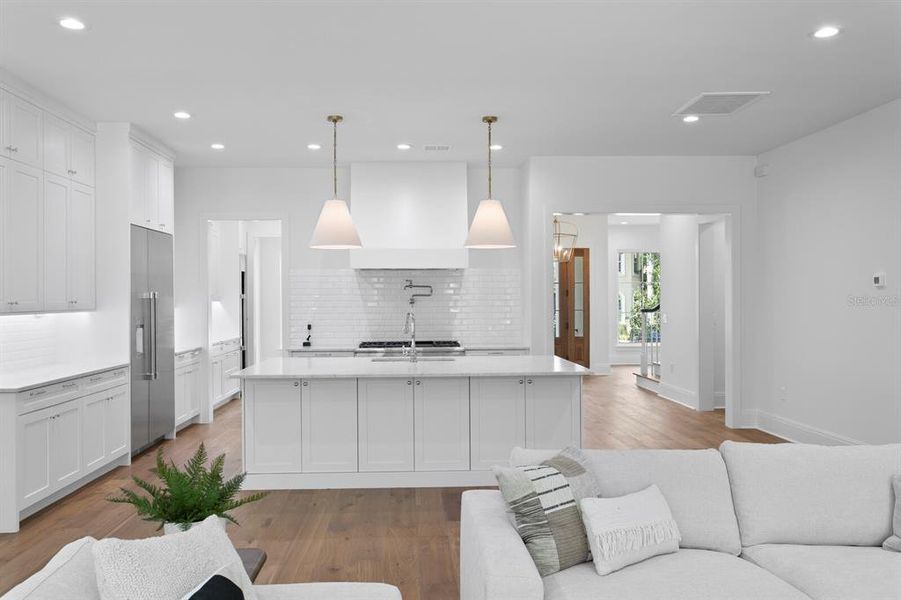 Furnished interior view inside a new home in , Tampa (Image 39). Furnished interior view inside a new home in , Tampa (Image 39).