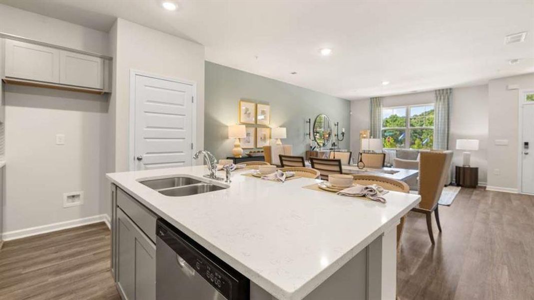 Furnished interior view inside a new home in , Stockbridge (Image 9).