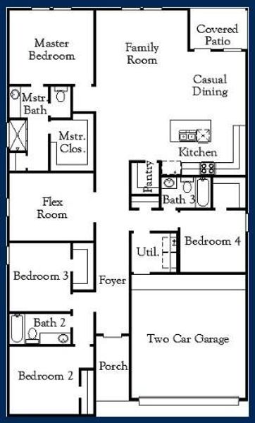 Floorplan – Representative Photo