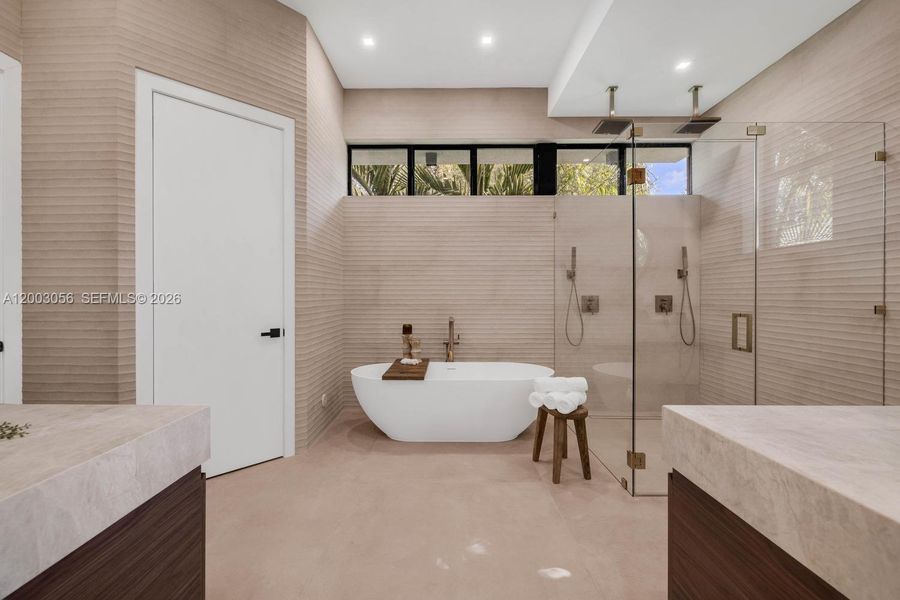 Furnished interior view inside a new home in , Biscayne Park (Image 8).