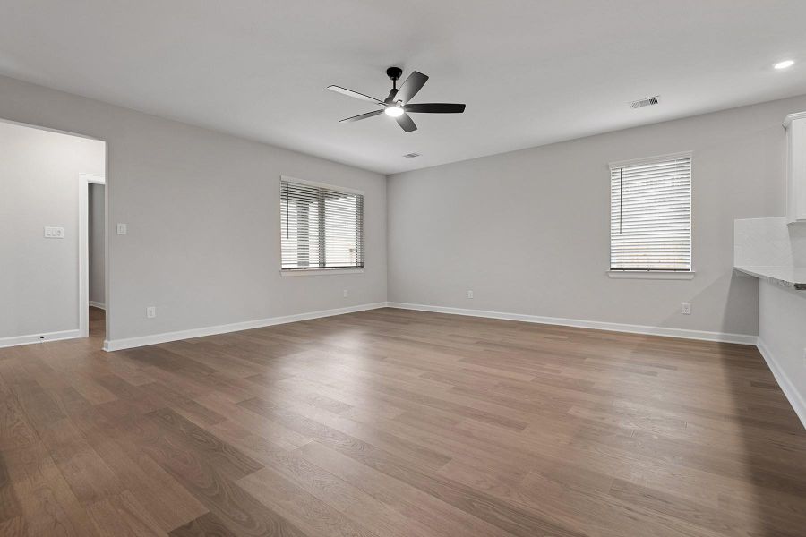 Spacious, unfurnished interior of a new home in Magnolia Woods, Magnolia (Image 9).