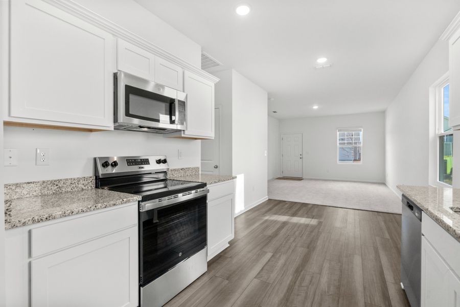 Representative furnished interior of a home built from the Comet by Starlight Homes in Andalusia, Loris (Image 10).