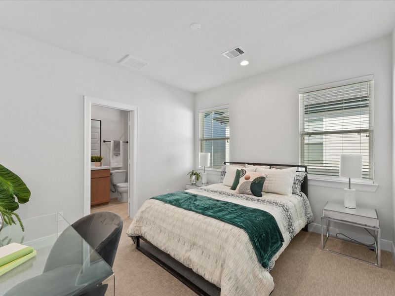 Secondary Bedroom on Third Floor