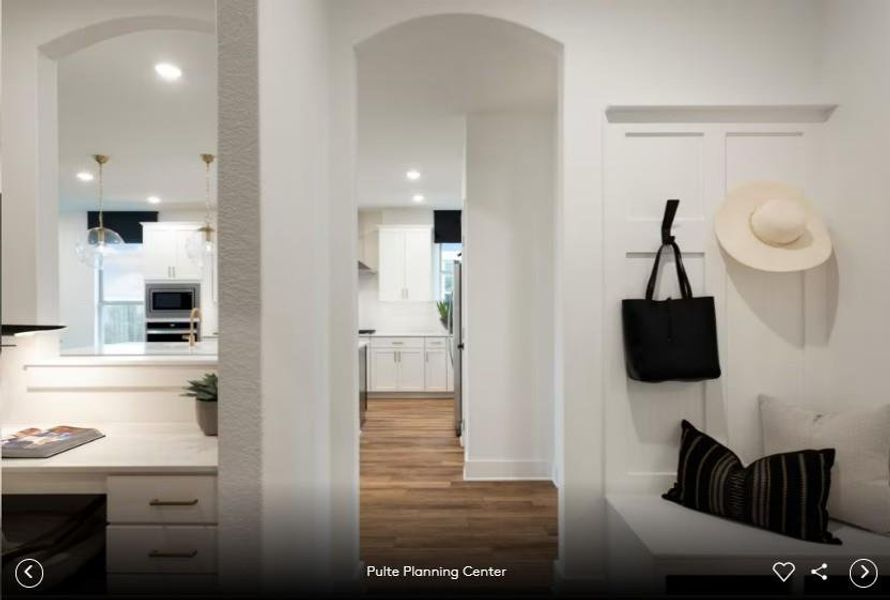 Interior photos- Photo of Pulte model home with same floor plan, not of actual home listed.