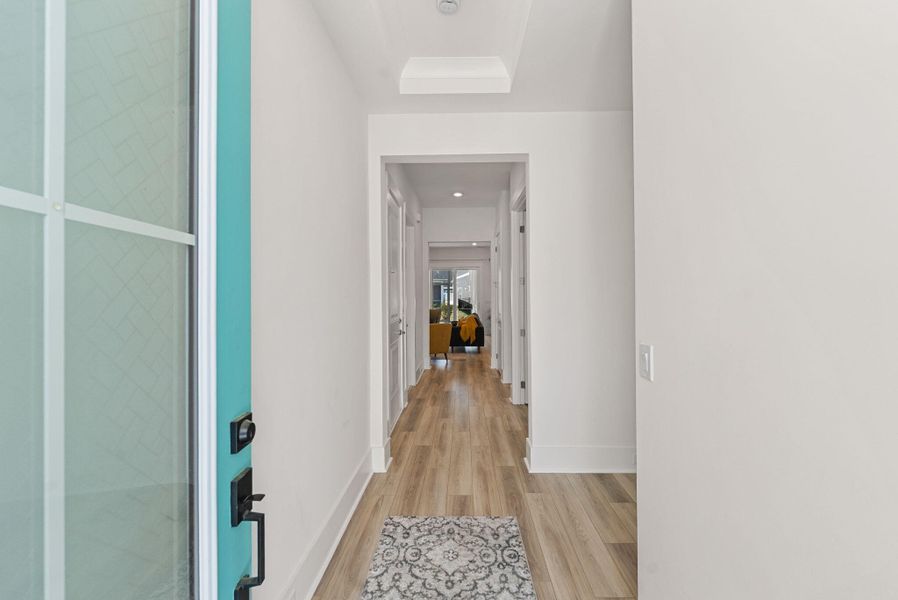 Spacious, unfurnished interior of a new home in Summerwind Crossing at Lakes of Cane Bay, Summerville (Image 25).