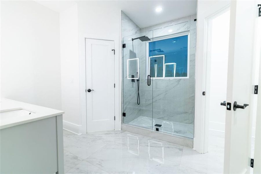 Furnished interior view inside a new home in , Monroe (Image 10).