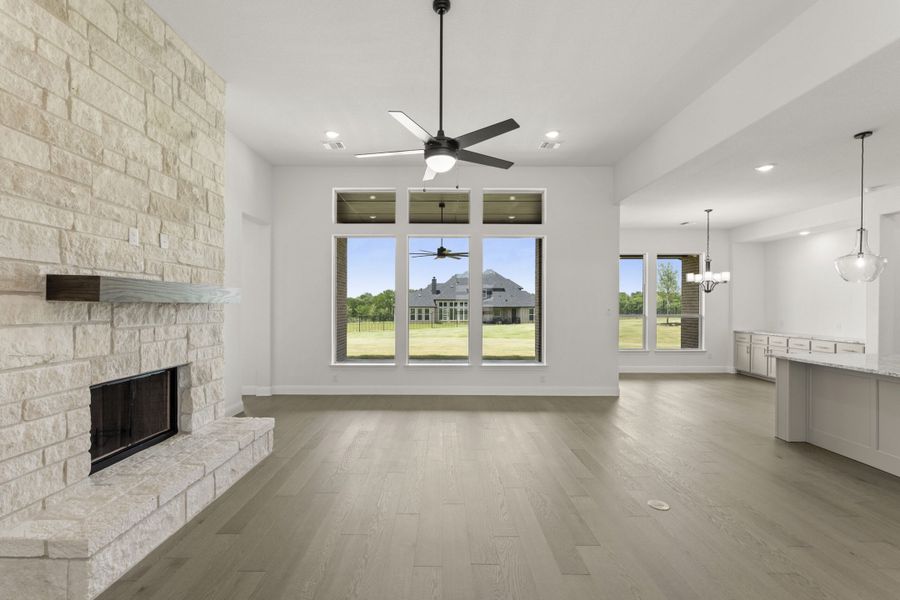 Spacious, unfurnished interior of a new home in The Meadows, Gunter (Image 19). Spacious, unfurnished interior of a new home in The Meadows, Gunter (Image 19).