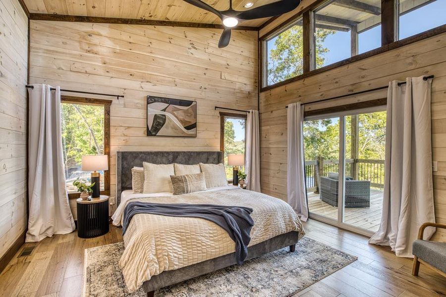 Furnished interior view inside a new home in , Mineral Bluff (Image 4).