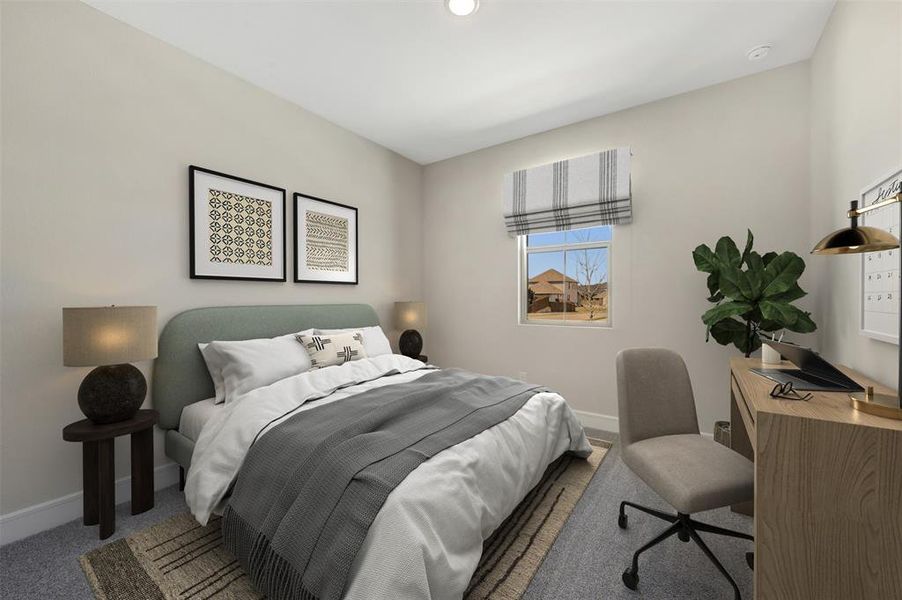 Furnished interior view inside a new home in Elevon, Lavon (Image 18).
