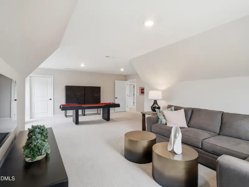 Furnished interior view inside a new home in The View, Durham (Image 37).